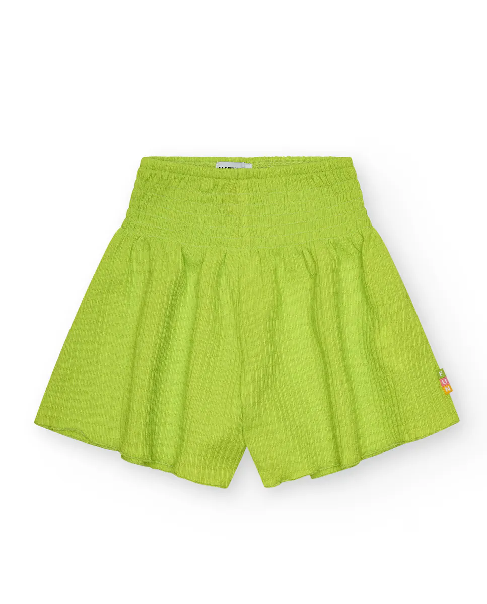 Струящиеся шорты для девочки с эластичным поясом Tuc tuc, зеленый
Струящиеся шорты для девочки с эластичным поясом Tuc tuc, зеленый