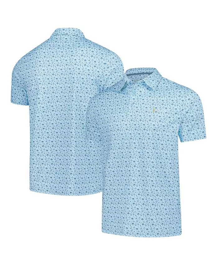 Мужская светло-голубая поло THE PLAYERS Florida с принтом Barstool Golf
Мужская светло-голубая поло THE PLAYERS Florida с принтом Barstool Golf