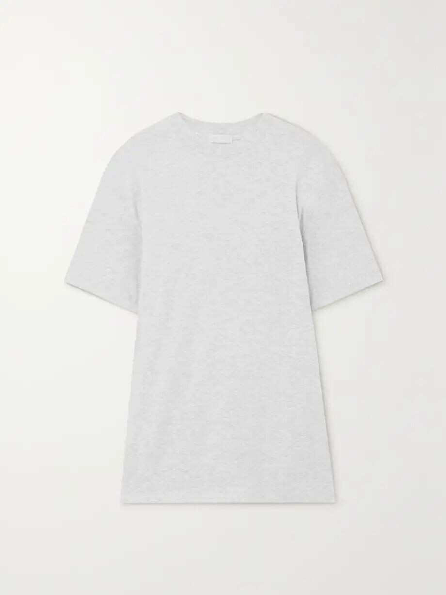 Футболка-бойфренд из эластичного джерси Skims, светло-серый
Футболка-бойфренд из эластичного джерси Skims, светло-серый