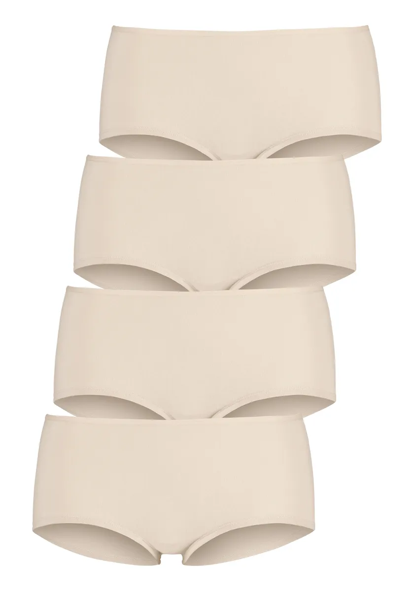 LASCANA Hipster (упаковка, 4 шт.), из эластичного хлопка, цвет Champagner
LASCANA Hipster (упаковка, 4 шт.), из эластичного хлопка, цвет Champagner