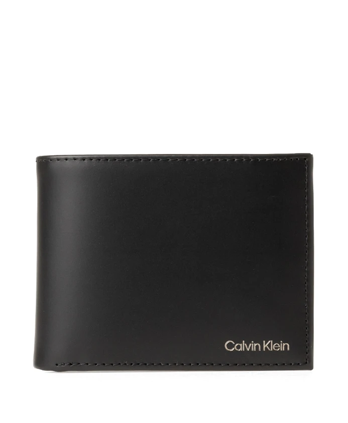 Черный кожаный RFID-кошелек, минималистичный стиль. Calvin Klein, черный
Черный кожаный RFID-кошелек, минималистичный стиль. Calvin Klein, черный