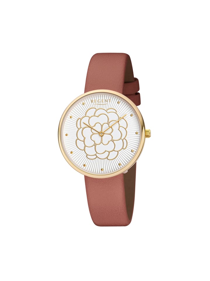 Аналоговые наручные часы Regent, коричневые, средний размер (примерно 36 мм), период цветения
Аналоговые наручные часы Regent, коричневые, средний размер (примерно 36 мм), период цветения