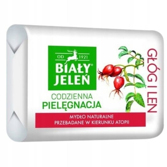 Гипоаллергенное мыло Премиум с боярышником, 100 г Biały Jeleń
Гипоаллергенное мыло Премиум с боярышником, 100 г Biały Jeleń