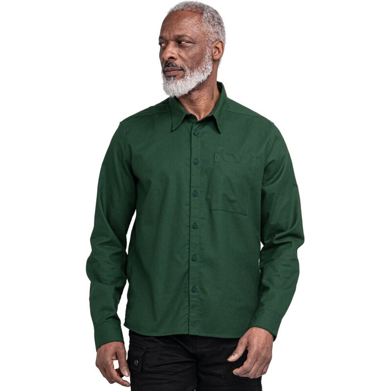 Рубашка в стиле рубашки kleion mns Schöffel, зеленый
Рубашка в стиле рубашки kleion mns Schöffel, зеленый