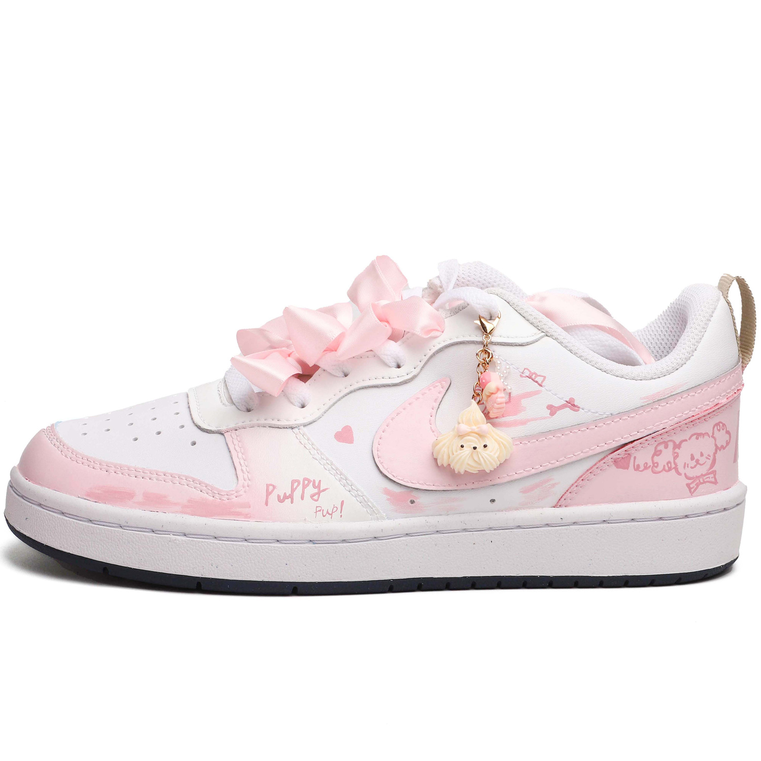 Nike Court Borough Curl Puppy Low top детские скейтборд кроссовки light pink unisex
Nike Court Borough Curl Puppy Low top детские скейтборд кроссовки light pink unisex