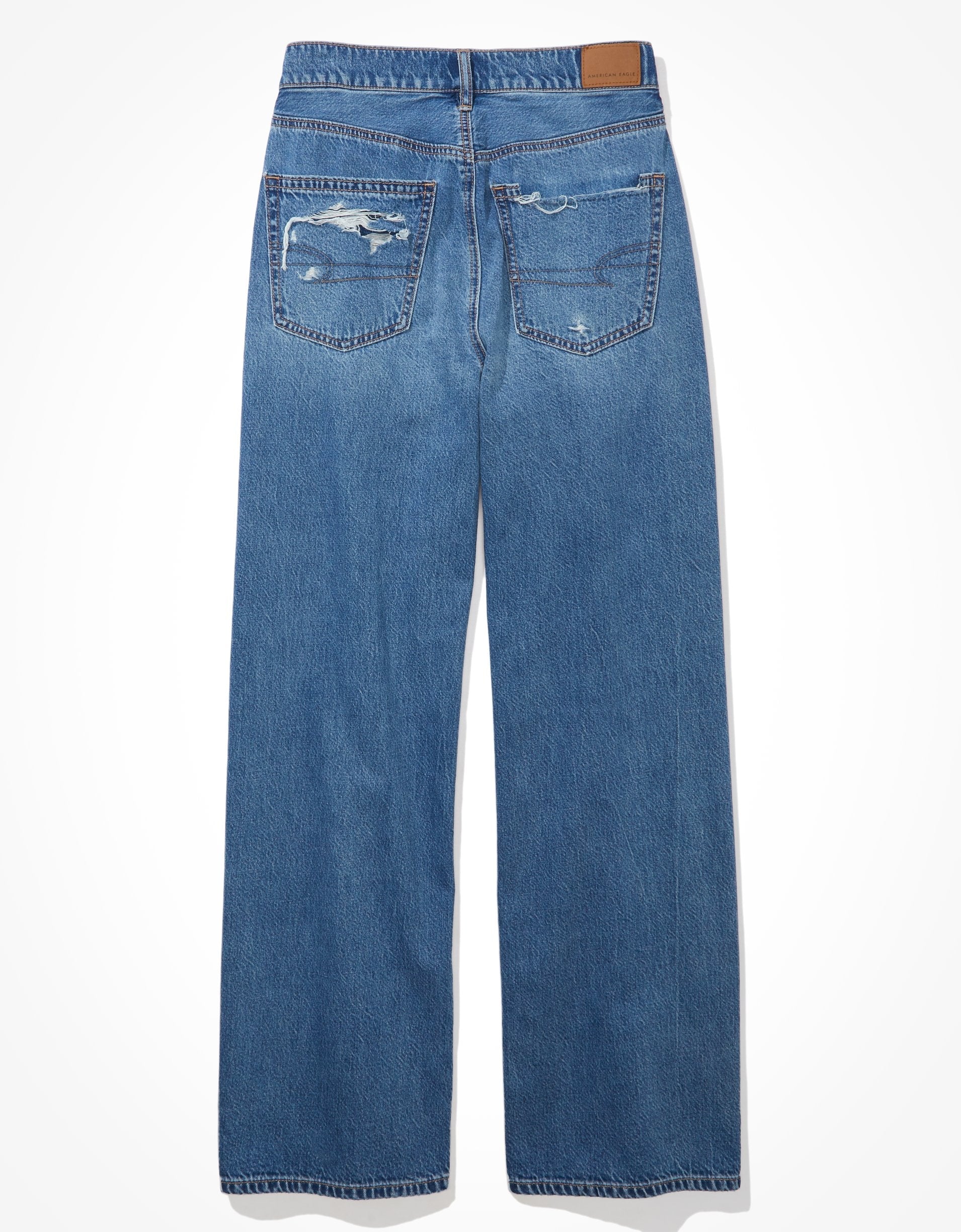 AE Джинсы с очень высокой талией и широкими штанинами American Eagle Outfitters, цвет medium indigo
AE Джинсы с очень высокой талией и широкими штанинами American Eagle Outfitters, цвет medium indigo