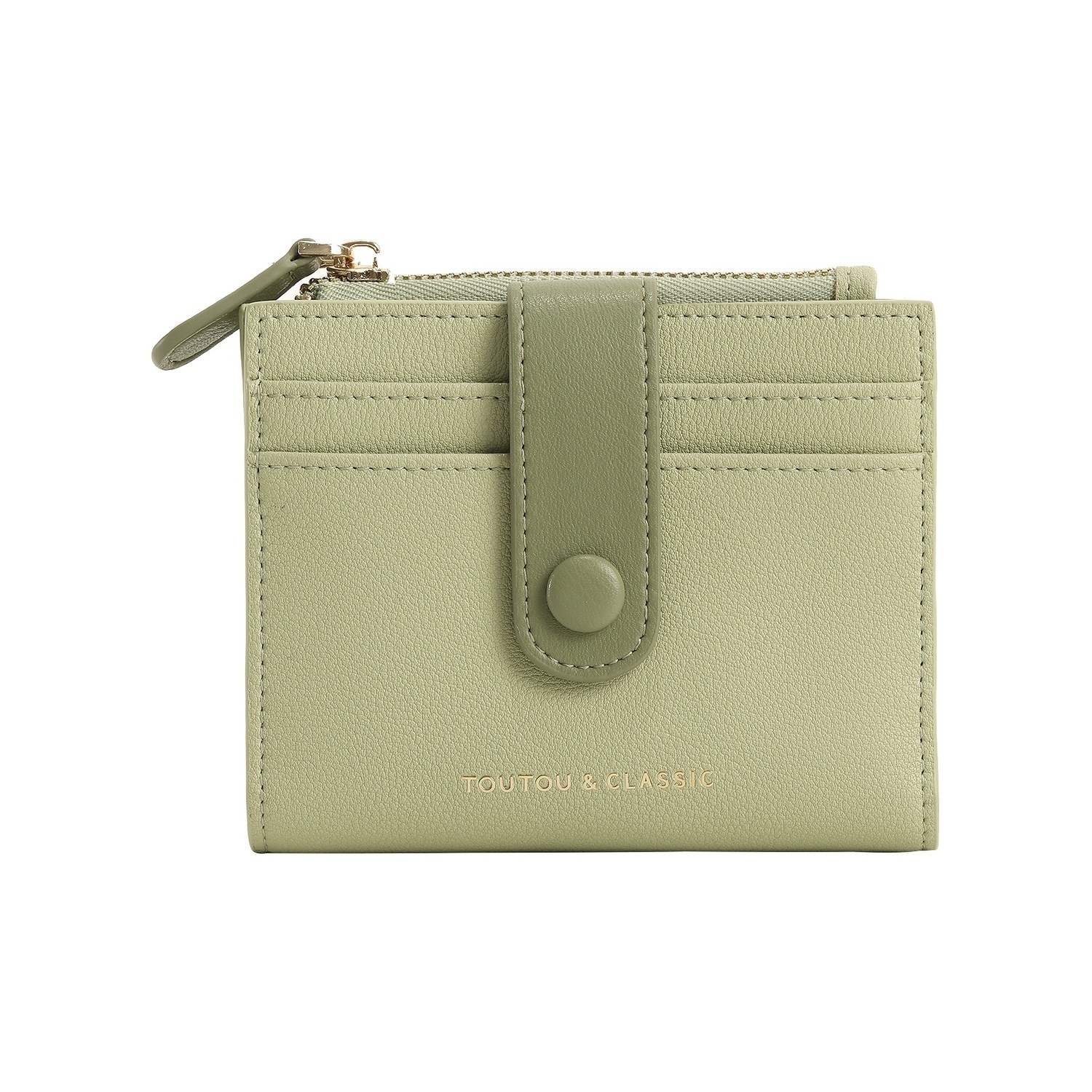 TOUTOU Кожаный картхолдер для женщин в бирюзовом цвете, Cyan Green 
TOUTOU Кожаный картхолдер для женщин в бирюзовом цвете, Cyan Green