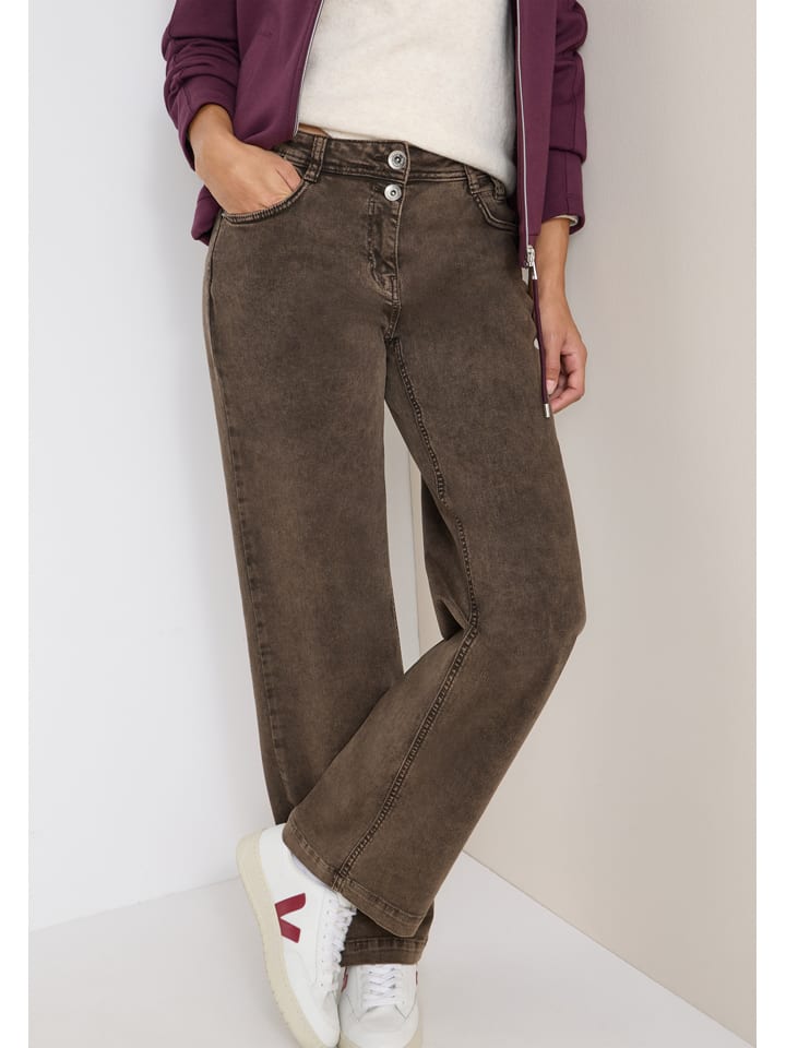 Джинсы - комфортный крой - коричневого цвета Cecil
Джинсы - комфортный крой - коричневого цвета Cecil