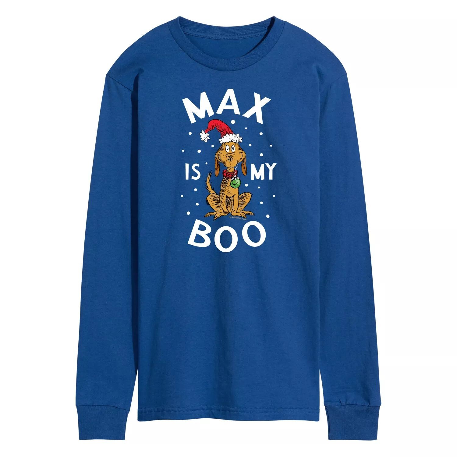 Мужская футболка с длинными рукавами Dr. Seuss Grinch Max Is My Boo Licensed Character
Мужская футболка с длинными рукавами Dr. Seuss Grinch Max Is My Boo Licensed Character