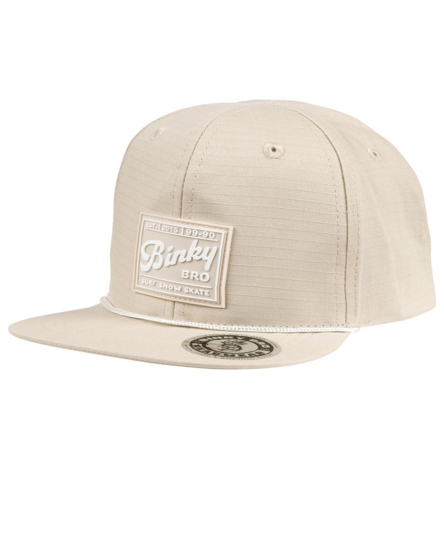 Мужская кепка-снепбэк Byron Bay BinkyBro, Beige
Мужская кепка-снепбэк Byron Bay BinkyBro, Beige