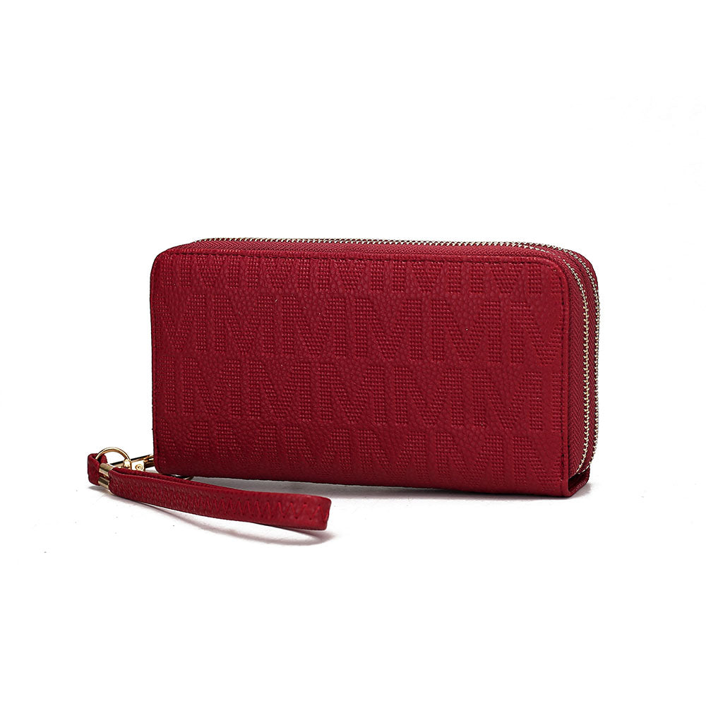 Кошелек-кошелек Lisbette Wristlet Handbag M Signature MKF Collection By Mia K., красный 
Кошелек-кошелек Lisbette Wristlet Handbag M Signature MKF Collection By Mia K., красный