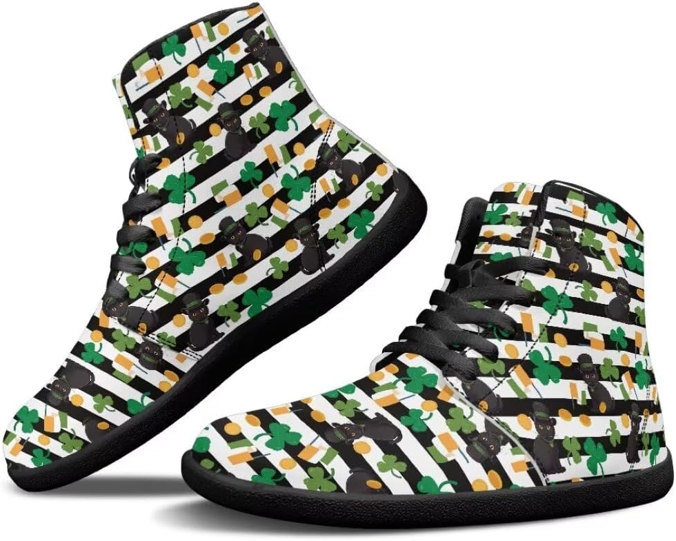 Мужские кроссовки St. Patrick's Day с босоножками, легкие, с широкой носковой частью, противоскользящие, высокие, с подошвой Zero Drop Getelinseng, черный/зеленый
Мужские кроссовки St. Patrick's Day с босоножками, легкие, с широкой носковой частью, противоскользящие, высокие, с подошвой Zero Drop Getelinseng, черный/зеленый