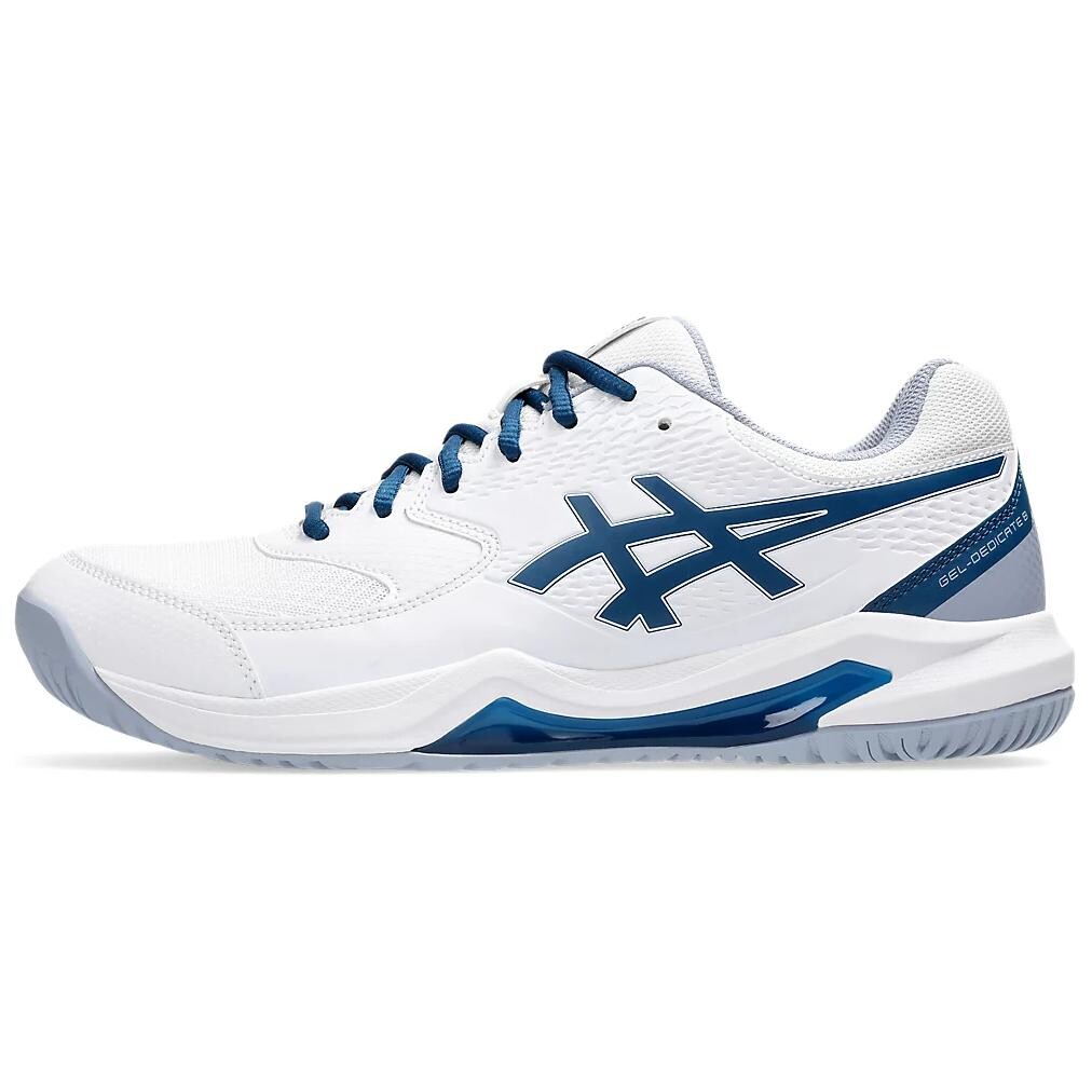 Кроссовки Asics Gel-Dedicate 8 Tennis Shoes Men Low-top White/blue, белый/голубой
Кроссовки Asics Gel-Dedicate 8 Tennis Shoes Men Low-top White/blue, белый/голубой