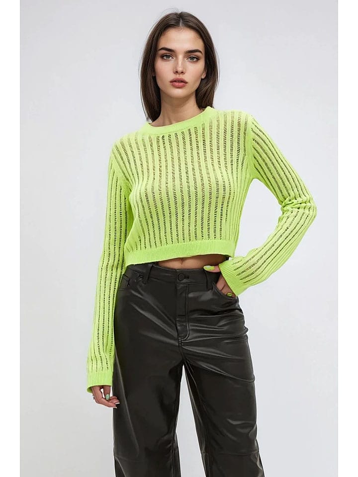 Свитер светло-зеленого цвета Monki
Свитер светло-зеленого цвета Monki