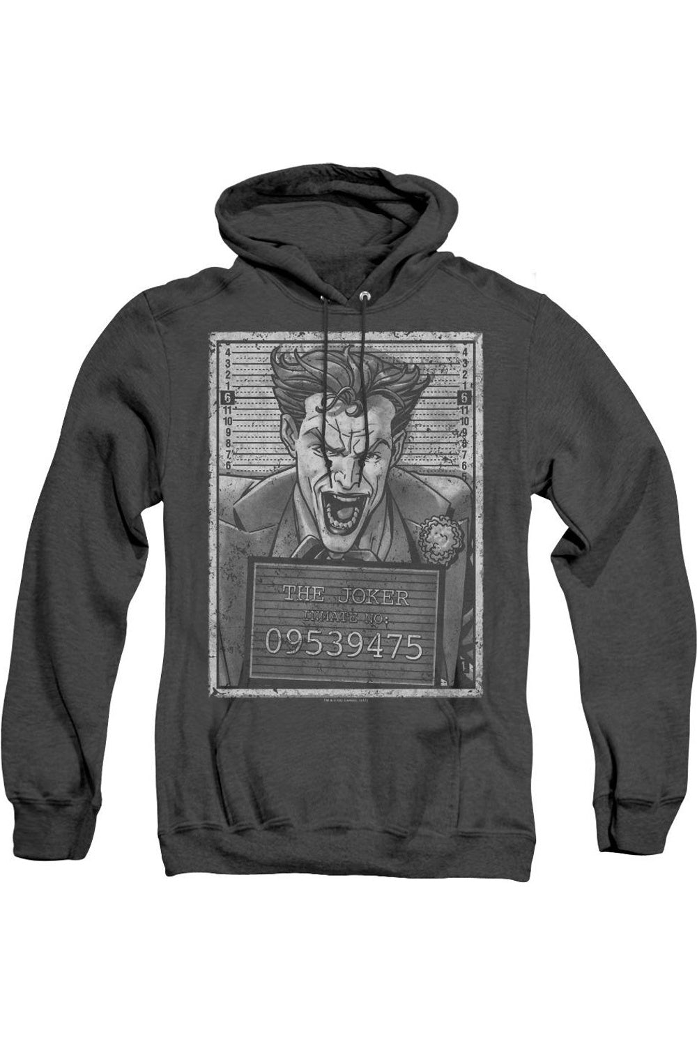 Толстовка с капюшоном для взрослых Batman Joker Inmate Heather / Толстовка с капюшоном Gildan, черный
Толстовка с капюшоном для взрослых Batman Joker Inmate Heather / Толстовка с капюшоном Gildan, черный