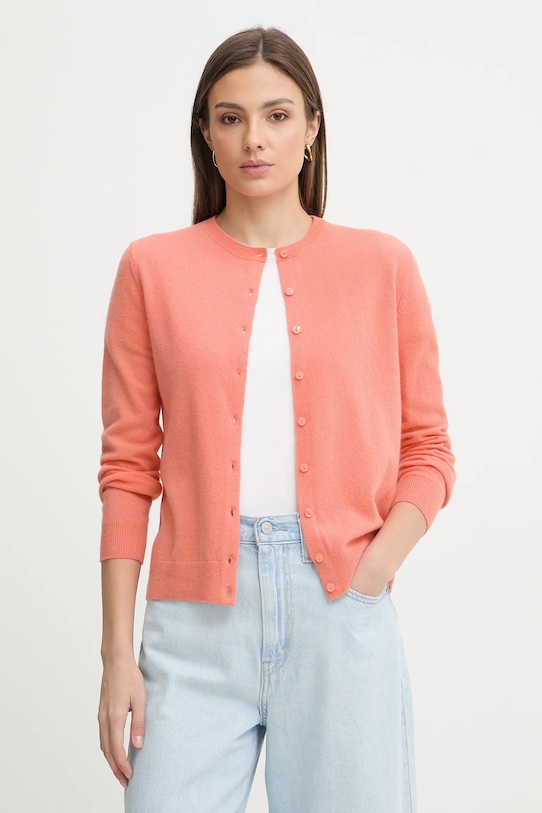 Шерстяной кардиган United Colors of Benetton, оранжевый
Шерстяной кардиган United Colors of Benetton, оранжевый