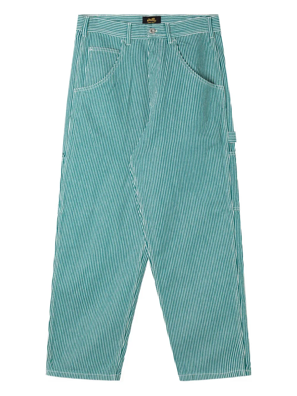 Прямые джинсы OG Painter в полоску stan ray, зеленый
Прямые джинсы OG Painter в полоску stan ray, зеленый