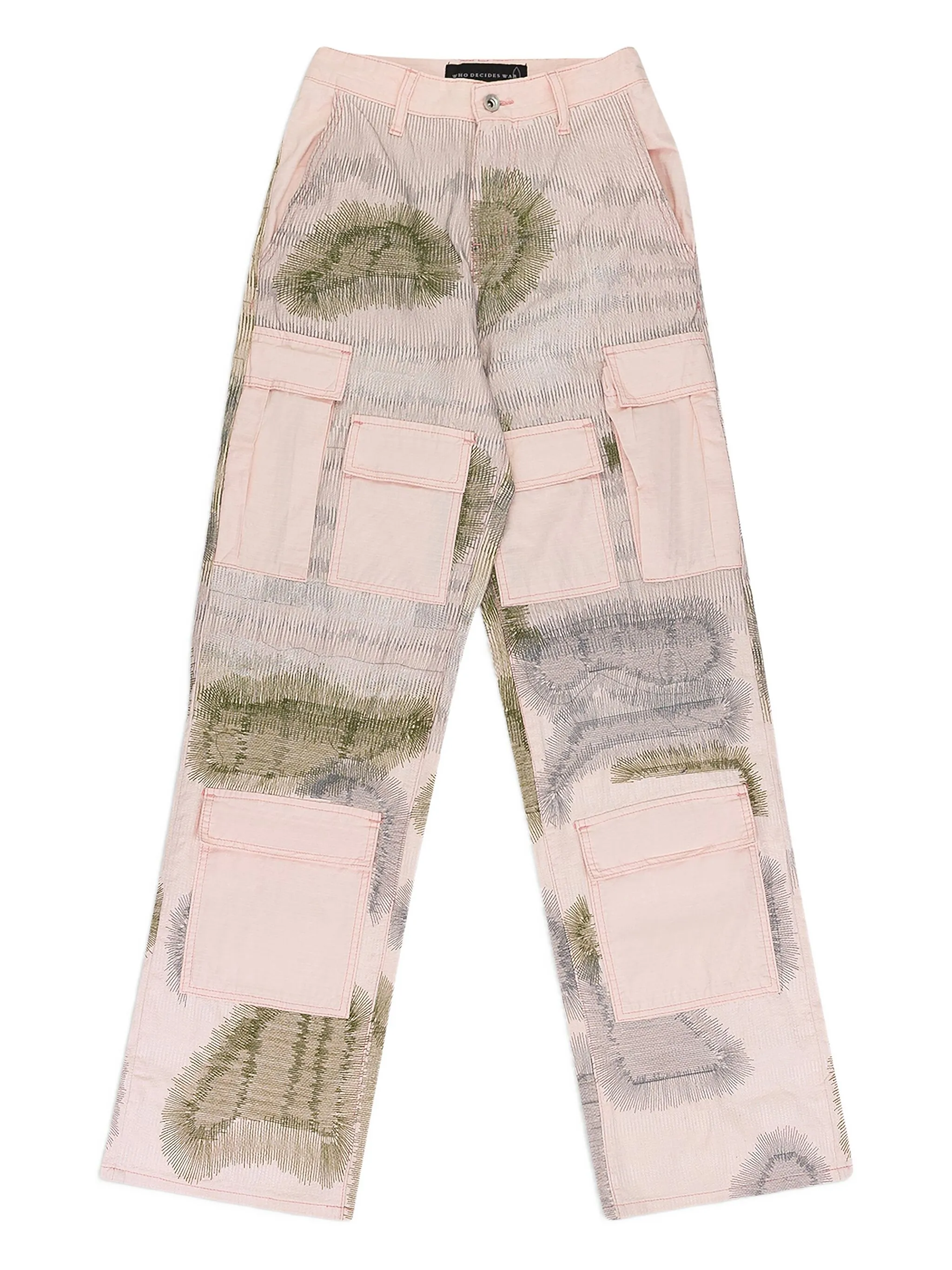 Брюки карго Darning Who Decides War, розовый
Брюки карго Darning Who Decides War, розовый