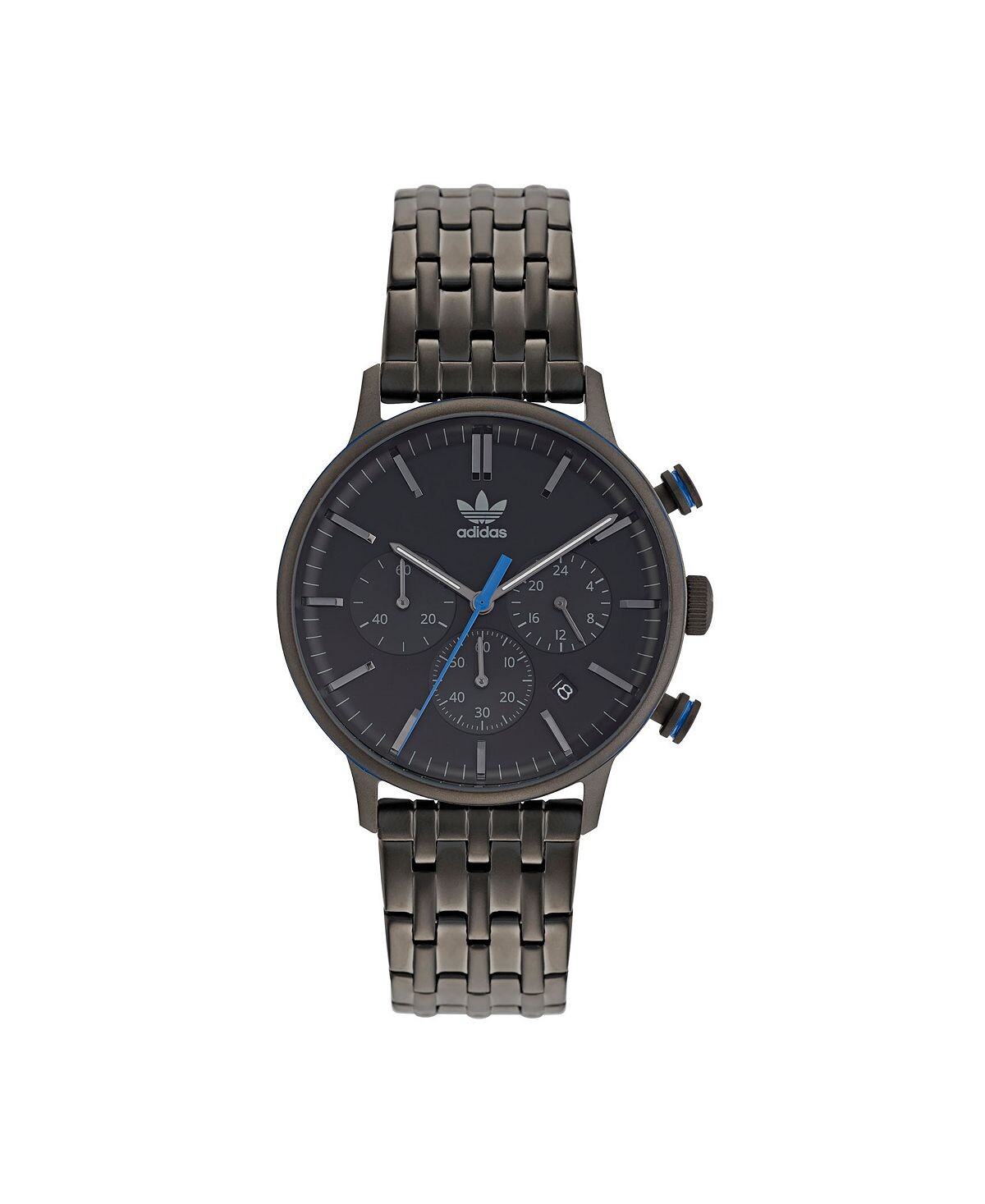 Часы унисекс Chrono Code One Chrono Gunmetal Grey из нержавеющей стали с браслетом 40 мм adidas, серый
Часы унисекс Chrono Code One Chrono Gunmetal Grey из нержавеющей стали с браслетом 40 мм adidas, серый