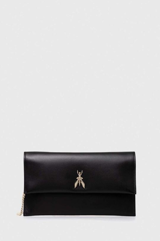 Кожаный клатч Patrizia Pepe, черный
Кожаный клатч Patrizia Pepe, черный