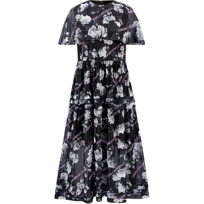 KARL LAGERFELD / Karl Lagerfeld Jeans KARL LAGERFELD Женское черное платье с коротким рукавом
KARL LAGERFELD / Karl Lagerfeld Jeans KARL LAGERFELD Женское черное платье с коротким рукавом