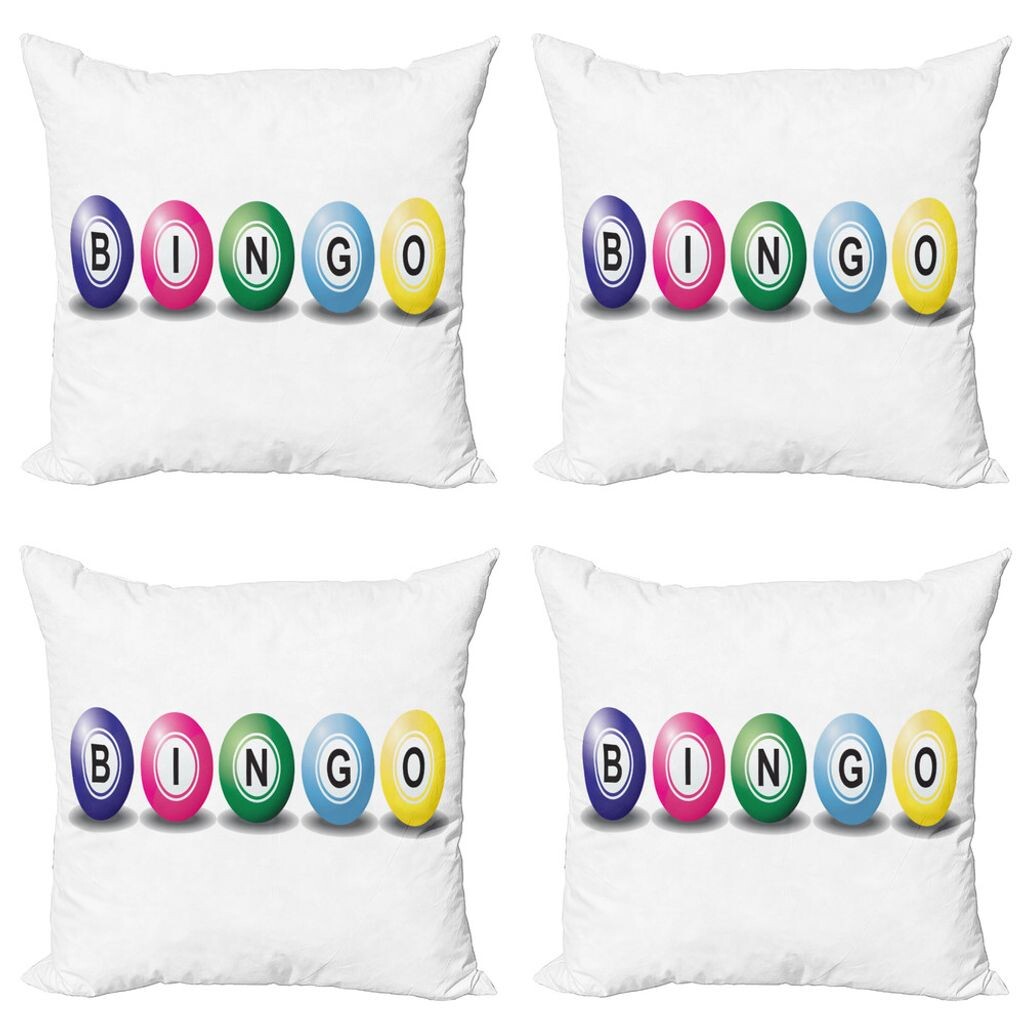 Набор чехлов для подушек ABAKUHAUS Bingo (4 предмета), разноцветные шарики в стиле 3D, современная двусторонняя цифровая печать, 40 см x 40 см, белый и многоцветный
Набор чехлов для подушек ABAKUHAUS Bingo (4 предмета), разноцветные шарики в стиле 3D, современная двусторонняя цифровая печать, 40 см x 40 см, белый и многоцветный