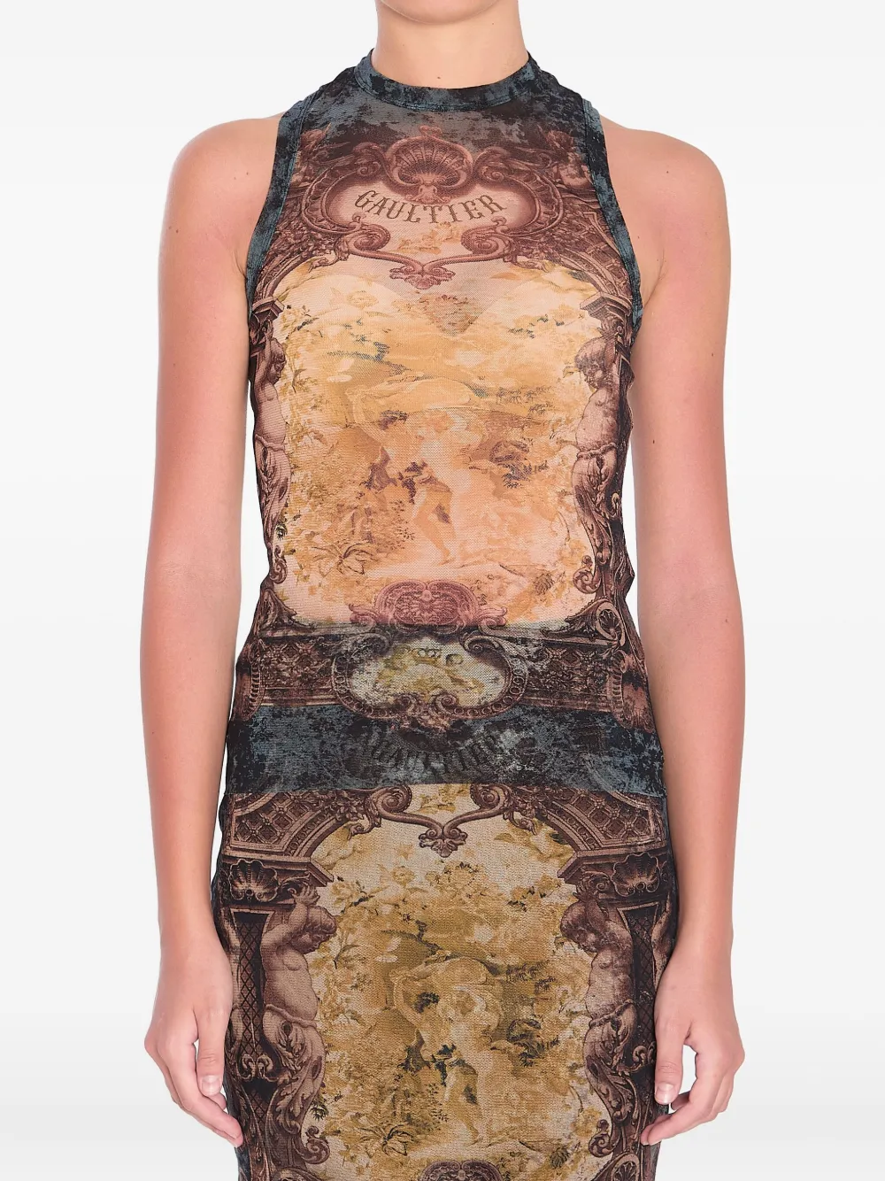 Топ Médaillon без рукавов Jean Paul Gaultier, черный
Топ Médaillon без рукавов Jean Paul Gaultier, черный