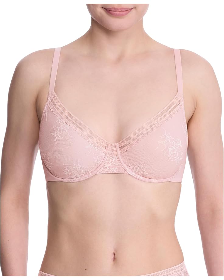Бюстгальтер Natori Love Lace Underwire Bra, цвет Pink Pearl/Warm White
Бюстгальтер Natori Love Lace Underwire Bra, цвет Pink Pearl/Warm White