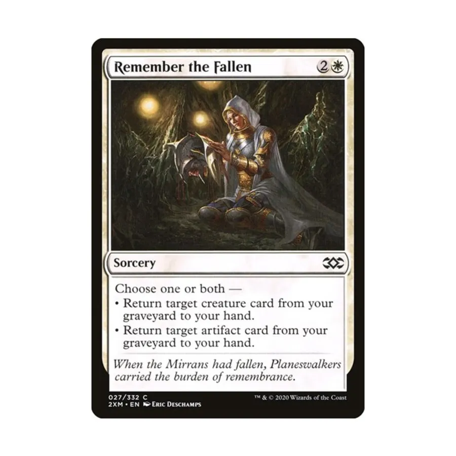 CCG Помните павших (С) (Фольга), MTG - Double Masters
CCG Помните павших (С) (Фольга), MTG - Double Masters