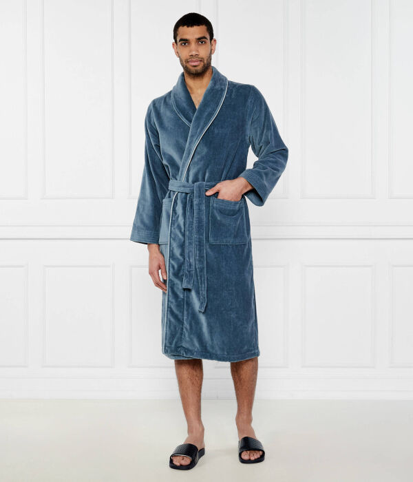 Халат тьяго Regular fit Boss, синий
Халат тьяго Regular fit Boss, синий