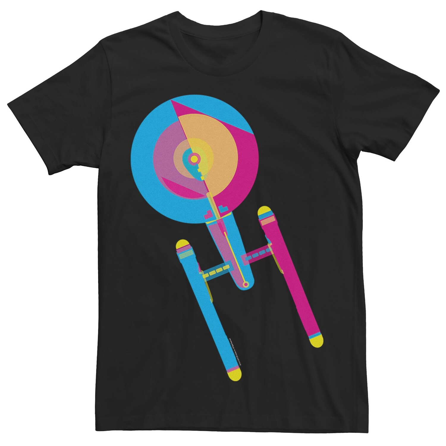 Мужская красочная футболка Star Trek: оригинальная серия Enterprise Licensed Character
Мужская красочная футболка Star Trek: оригинальная серия Enterprise Licensed Character