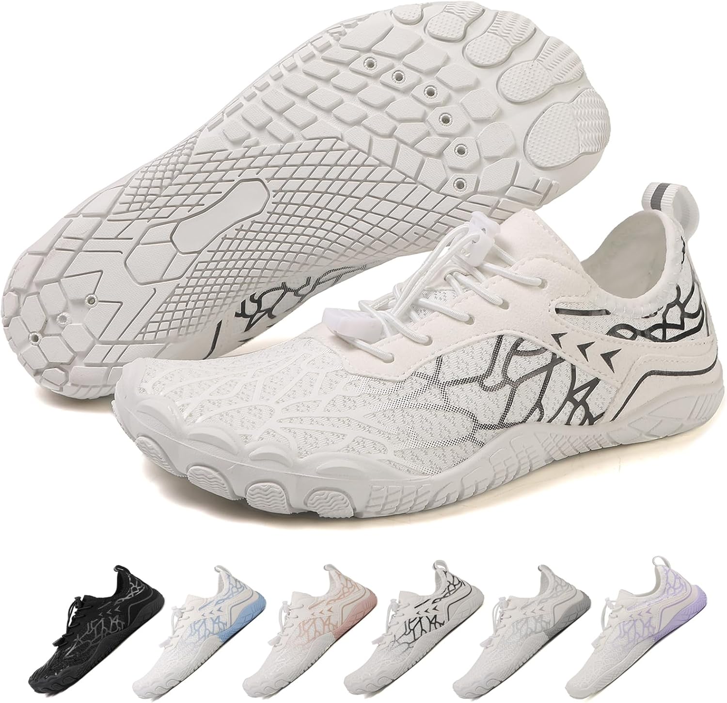 Ботинки для походов для женщин и мужчин, унисекс водонепроницаемые босоножки, дышащие, противоскользящие походные туфли для занятий спортом, с широкой носочной частью, для походов, прогулок, бега, йоги и водных видов спорта Xianfengniao, белый/ч...
Ботинки для походов для женщин и мужчин, унисекс водонепроницаемые босоножки, дышащие, противоскользящие походные туфли для занятий спортом, с широкой носочной частью, для походов, прогулок, бега, йоги и водных видов спорта Xianfengniao, белый/ч...