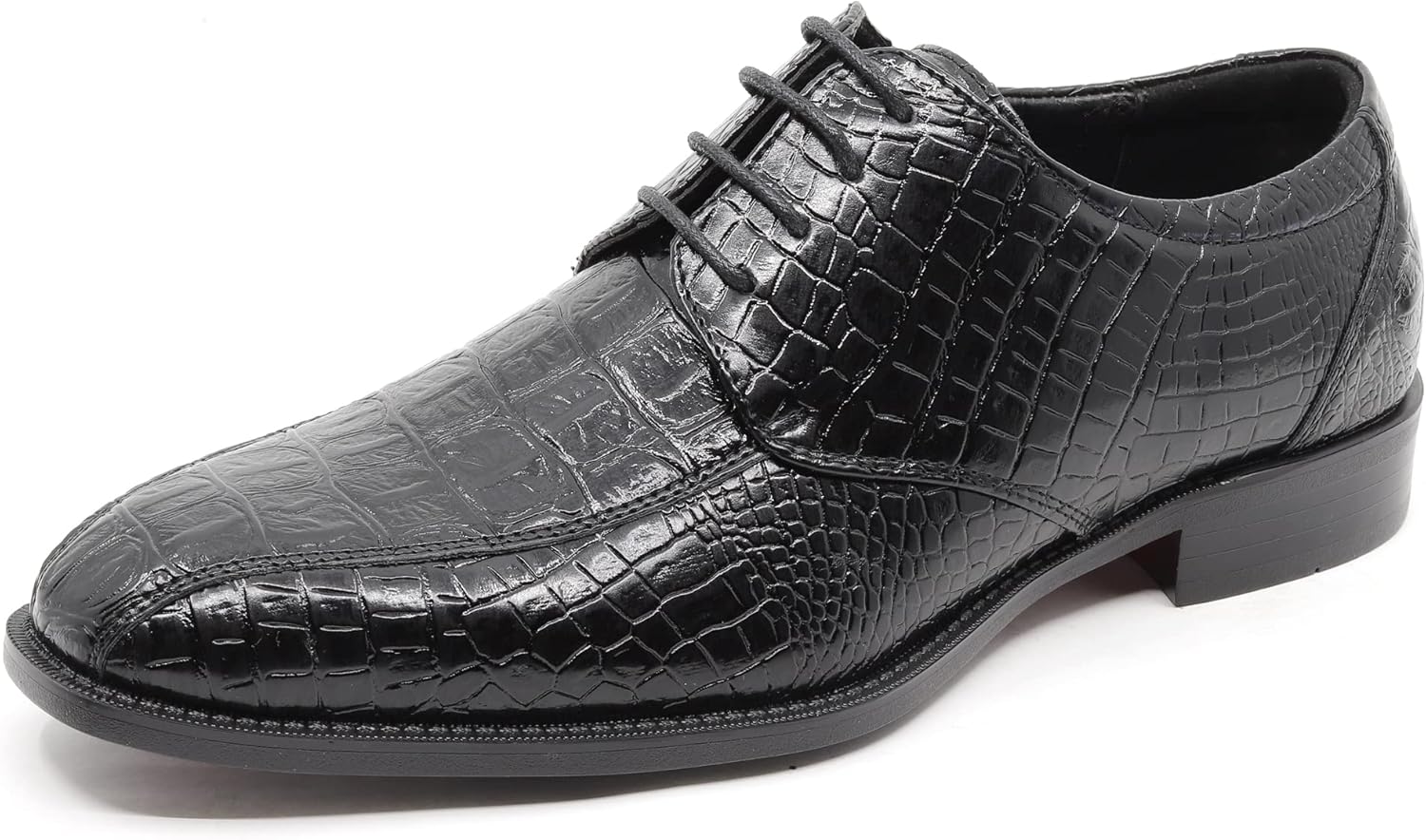 Мужские туфли оксфорды с шнуровкой и принтом крокодила Croco-03 Metrocharm, черный
Мужские туфли оксфорды с шнуровкой и принтом крокодила Croco-03 Metrocharm, черный