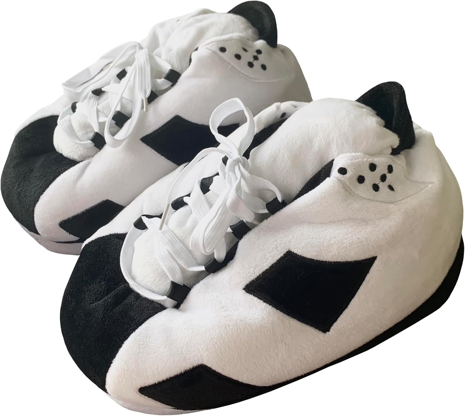 Унисекс уютные модные большие домашние тапочки-кроссовки с нескользящей подошвой - универсальный размер Mululian, белый/черный
Унисекс уютные модные большие домашние тапочки-кроссовки с нескользящей подошвой - универсальный размер Mululian, белый/черный