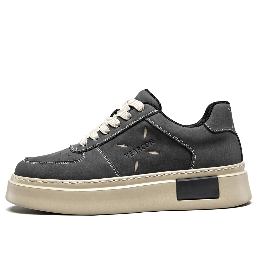 YEARCON Мужские лоу-топ скейтборд кроссовки тёмно-серые, цвет Dark Gray
YEARCON Мужские лоу-топ скейтборд кроссовки тёмно-серые, цвет Dark Gray