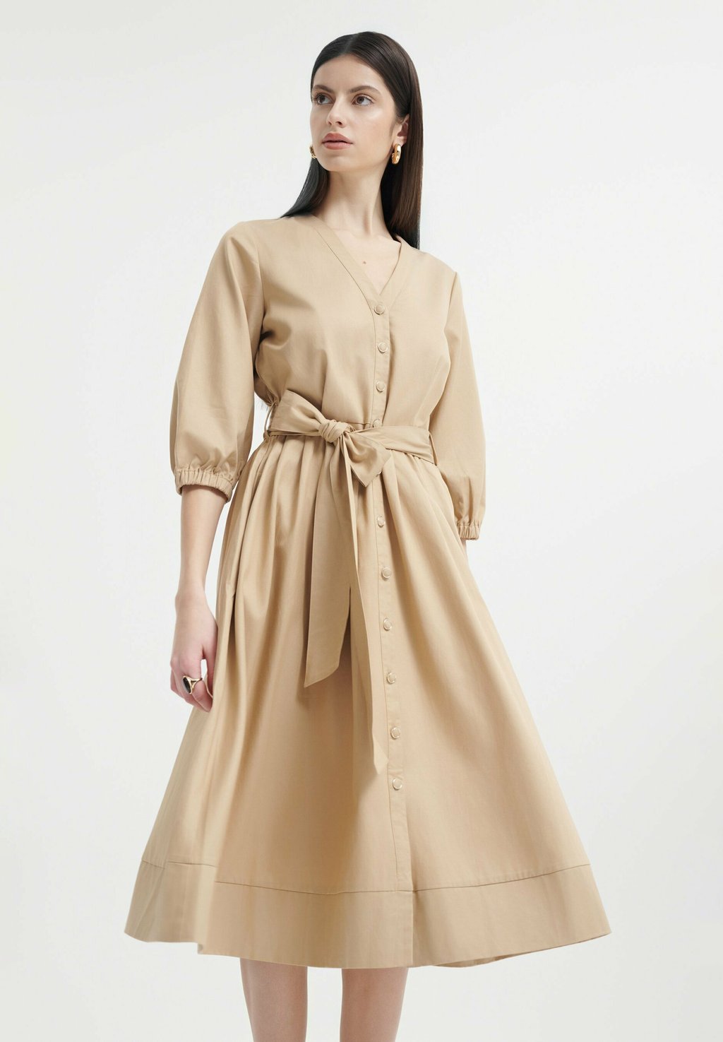 Платье-рубашка Greenpoint, бежевый
Платье-рубашка Greenpoint, бежевый