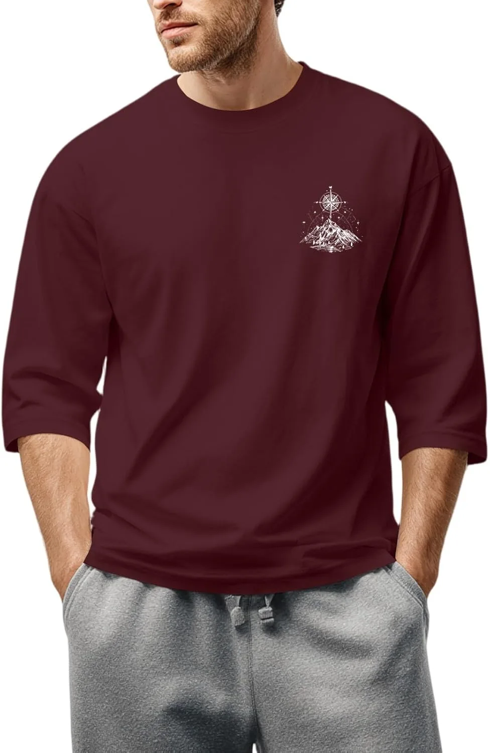 Футболка FQZWONG с 3/4 рукавом и принтом
Футболка FQZWONG с 3/4 рукавом и принтом