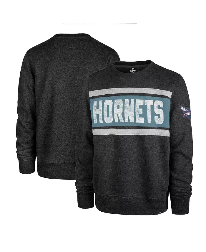 Мужская толстовка с капюшоном Heather Black Charlotte Hornets Tribeca Emerson '47 Brand
Мужская толстовка с капюшоном Heather Black Charlotte Hornets Tribeca Emerson '47 Brand