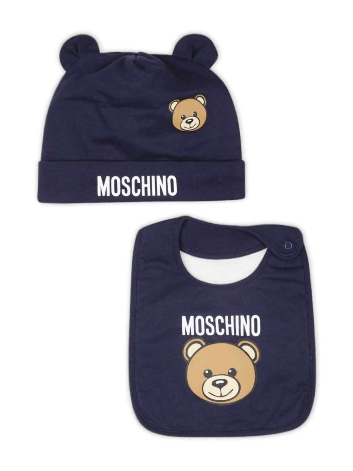 Moschino Kids комплект шапок Teddy Bear (набор из двух штук), синий
Moschino Kids комплект шапок Teddy Bear (набор из двух штук), синий