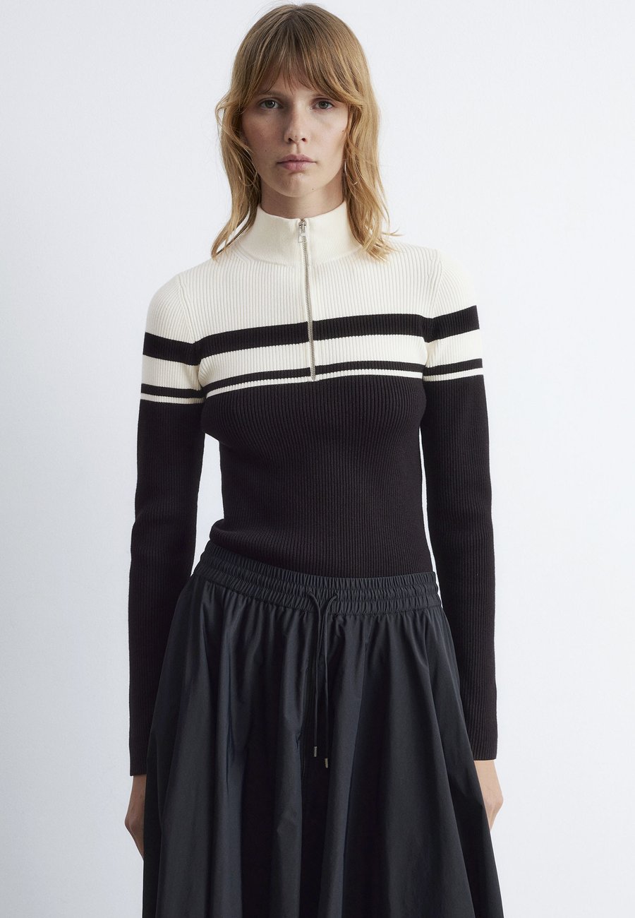 Джемпер & other stories Jumper, Black White/Black
Джемпер & other stories Jumper, Black White/Black