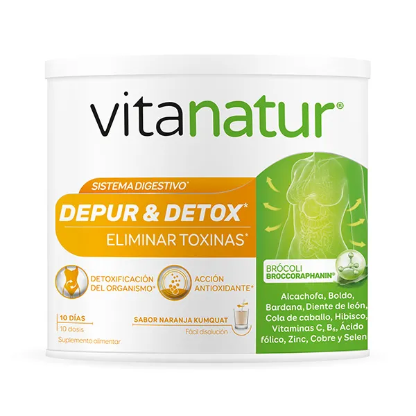 Биологически активная добавка Depur & Detox Vitanatur, 200 g
Биологически активная добавка Depur & Detox Vitanatur, 200 g