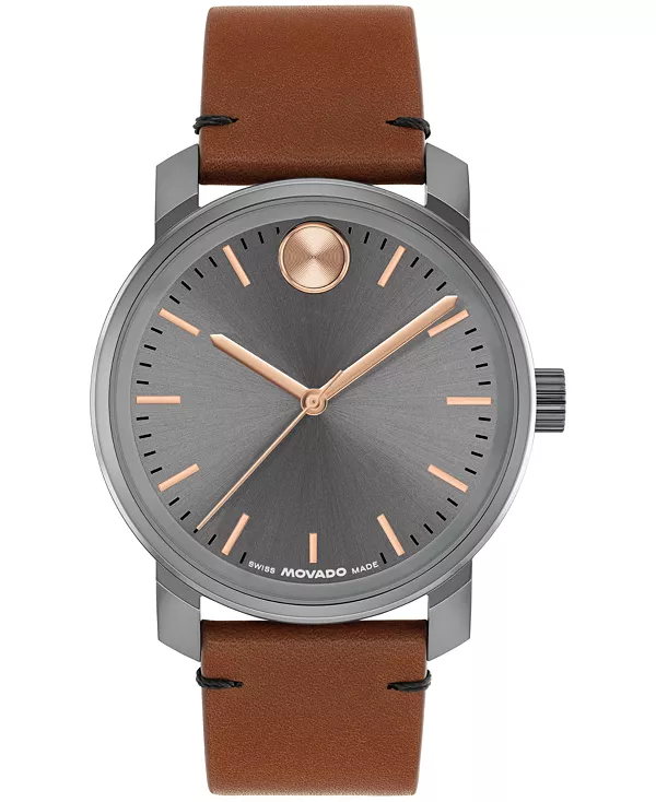 Мужские часы Bold Access Swiss Quarter с коричневым кожаным ремешком, 41 мм Movado, brown
Мужские часы Bold Access Swiss Quarter с коричневым кожаным ремешком, 41 мм Movado, brown