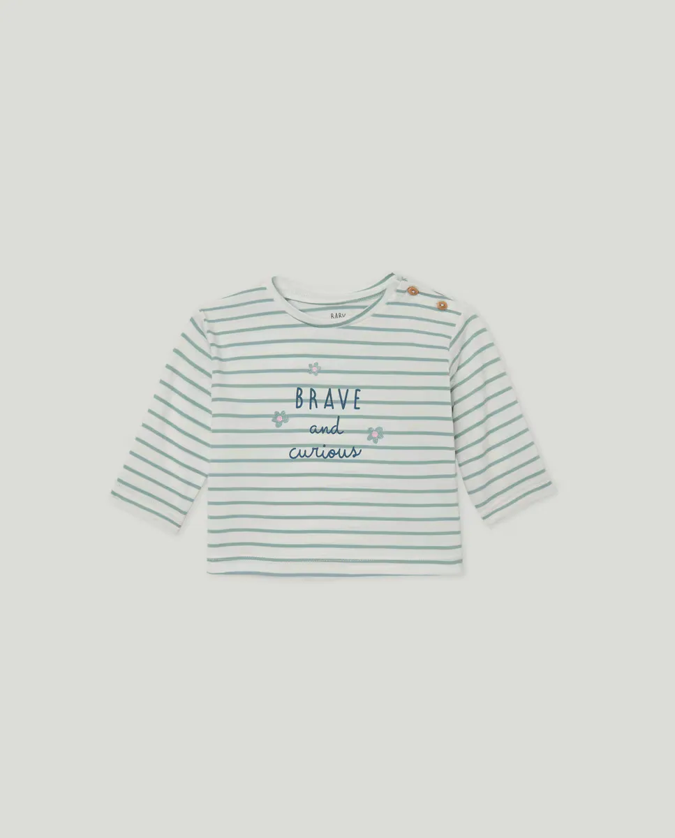 Детская футболка с длинными рукавами и принтом Baby El Corte Inglés, зеленый
Детская футболка с длинными рукавами и принтом Baby El Corte Inglés, зеленый