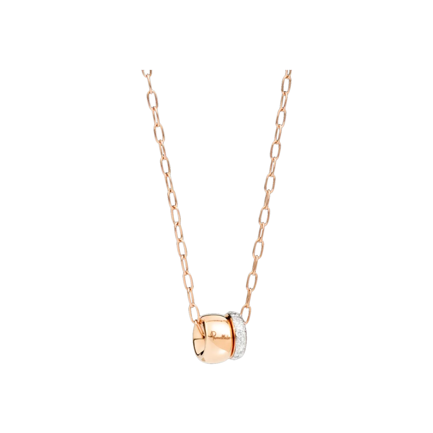 Легендарный кулон на культовой цепочке из розового золота с бриллиантами Pomellato
Легендарный кулон на культовой цепочке из розового золота с бриллиантами Pomellato