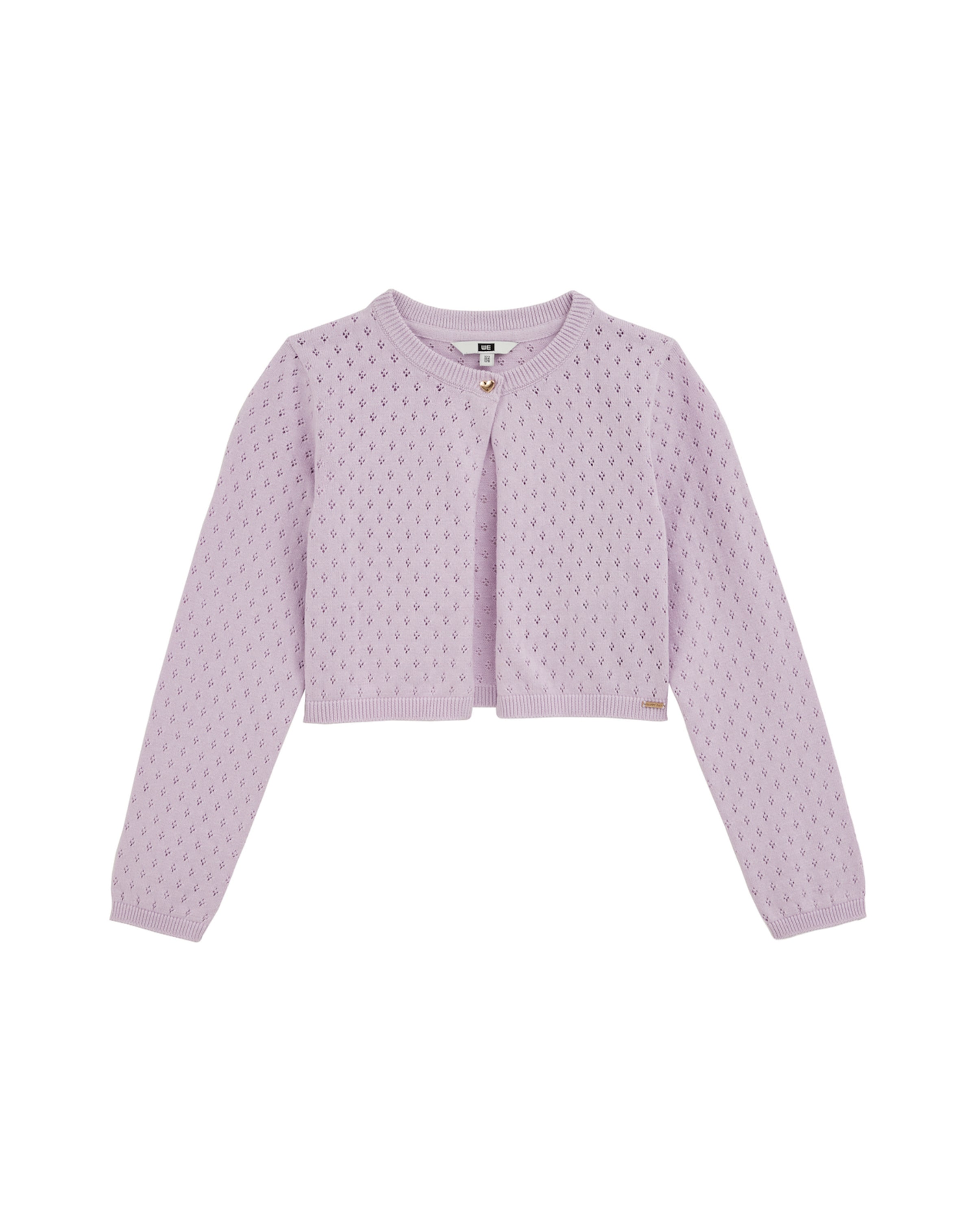 WE Fashion Вязаный кардиган светло-фиолетового цвета
WE Fashion Вязаный кардиган светло-фиолетового цвета
