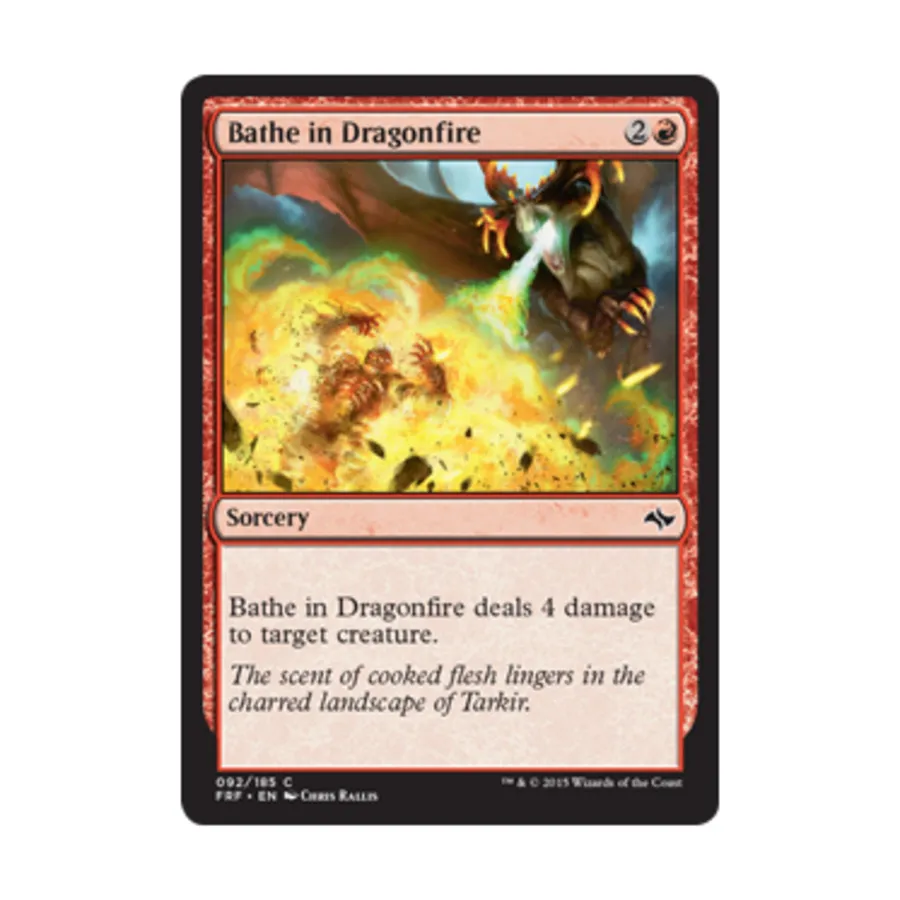 CCG Искупайтесь в драконьем огне (С), MTG - Fate Reforged
CCG Искупайтесь в драконьем огне (С), MTG - Fate Reforged