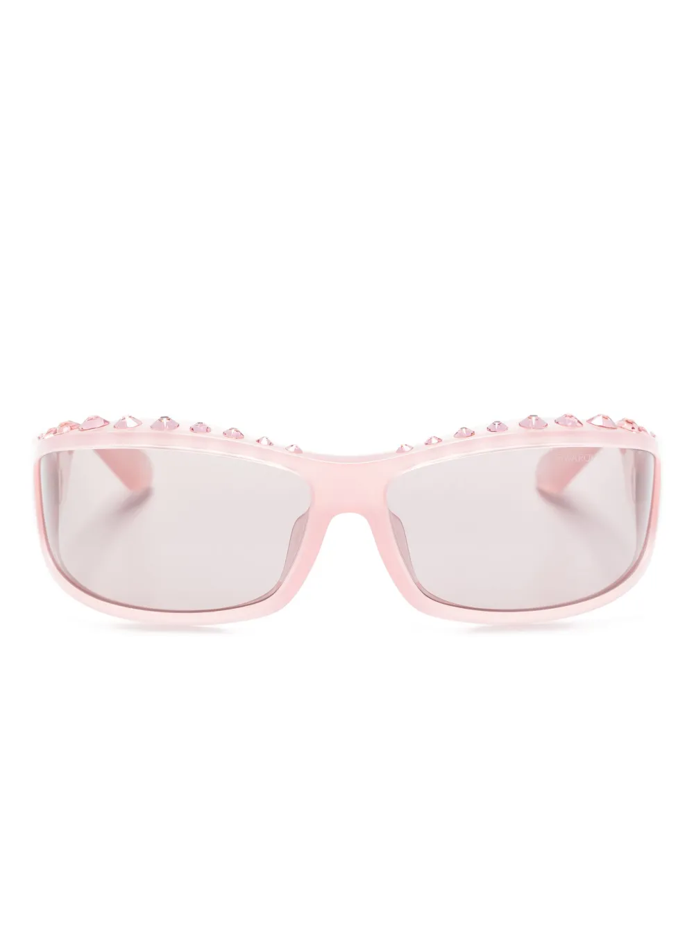 Солнцезащитные очки с кристаллами Swarovski, розовый
Солнцезащитные очки с кристаллами Swarovski, розовый