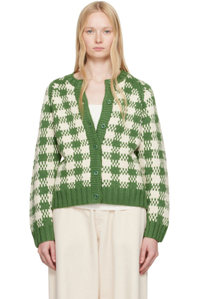 Зеленый атомный кардиган YMC
Зеленый атомный кардиган YMC