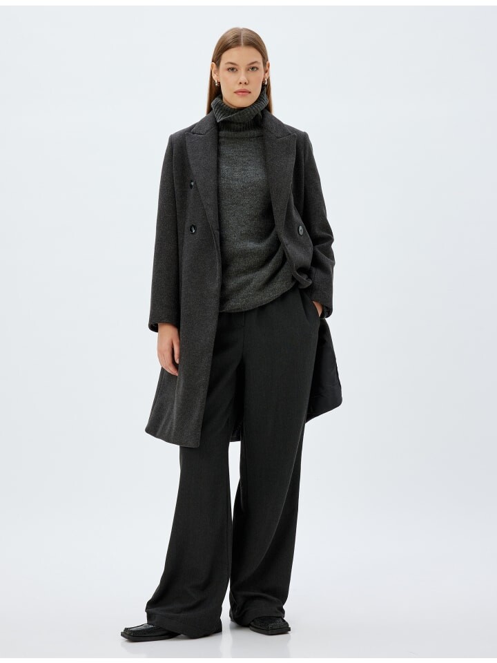 Тренчкот KOTON, антрацит, Черный, Тренчкот KOTON, антрацит
Тренчкот KOTON, антрацит, Черный, Тренчкот KOTON, антрацит