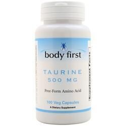 Body First Таурин (500 мг) 100 вегетарианских капсул
Body First Таурин (500 мг) 100 вегетарианских капсул